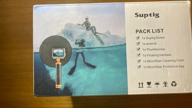 Cúpula e cabo GoPro