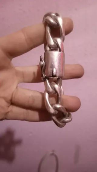 Pulsera Plata Maciza 125g