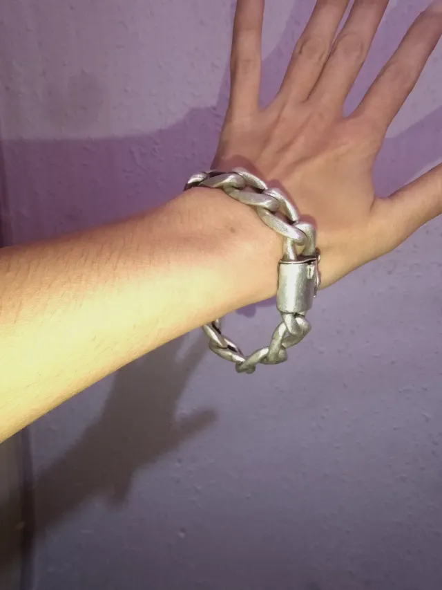 Pulsera Plata Maciza 125g