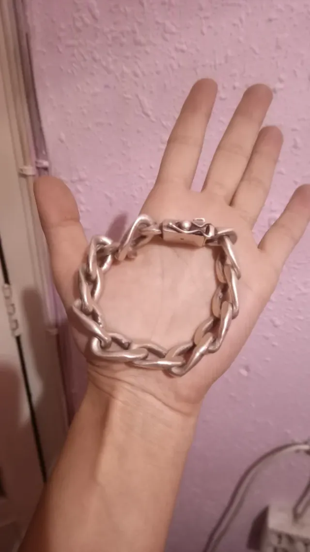 Pulsera Plata Maciza 125g