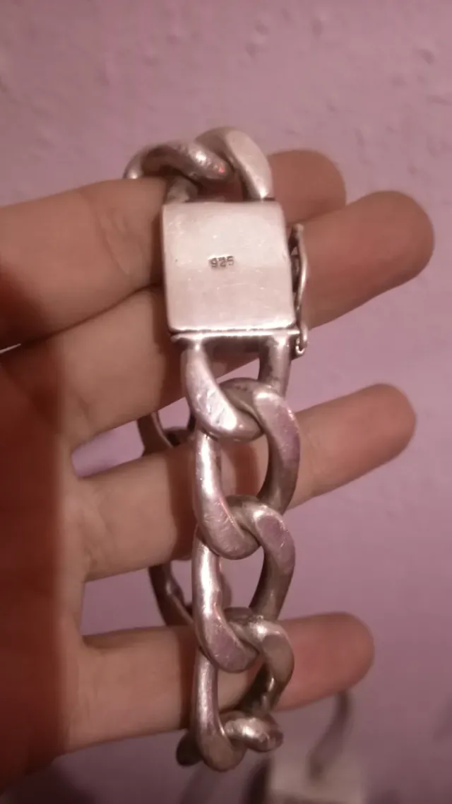Pulsera Plata Maciza 125g