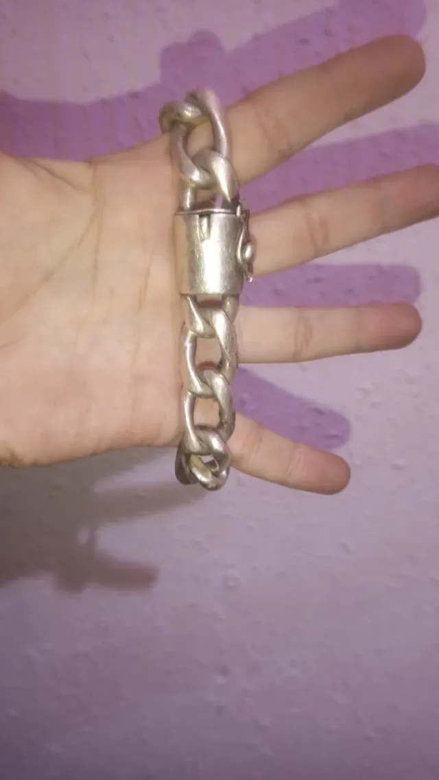 Pulsera Plata Maciza 125g