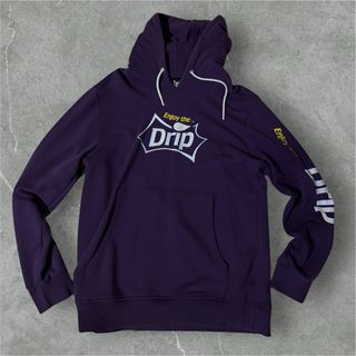 Felpa Drip con cappuccio e tasca