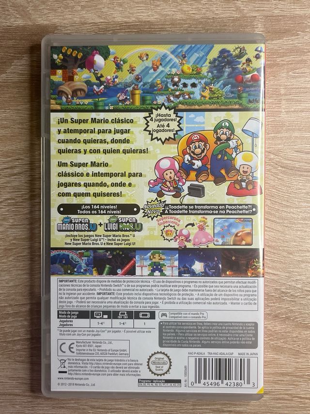 Super Mario Bros U Deluxe Nintendo Switch