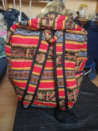 Mochila tela Incaica Machu Picchu Cusco