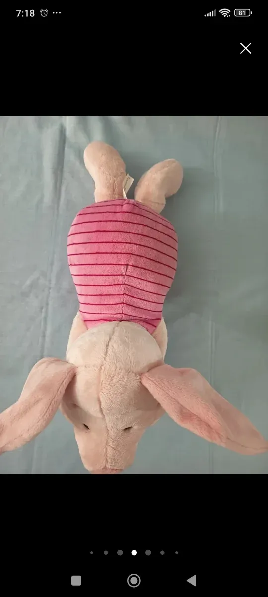 Peluche Piglet Disney. 50 cm