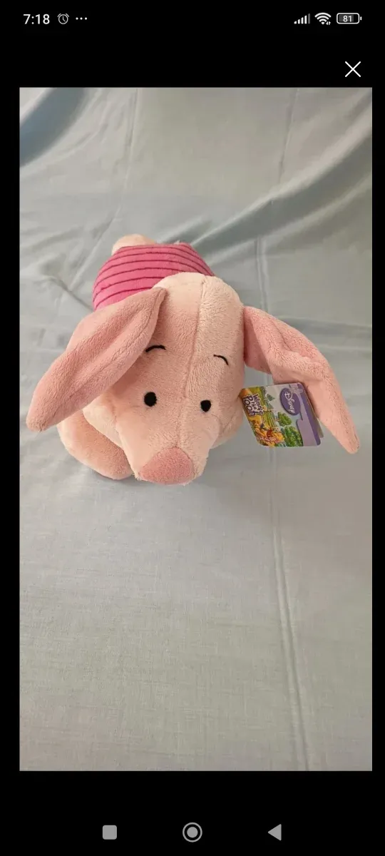 Peluche Piglet Disney. 50 cm