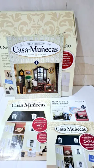 Casa Muñecas 2010 Victoriana Antigua Menaje Cocina