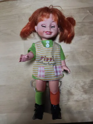 Bambola Pippi Calzelunghe originale Toyse anni '70