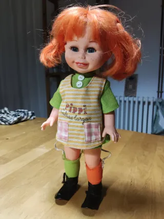 Bambola Pippi Calzelunghe originale Toyse anni '70