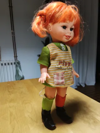 Bambola Pippi Calzelunghe originale Toyse anni '70
