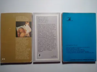 5 LIBROS DE ALDOUS HUXLEY. UN MUNDO FELIZ...