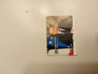 Francobollo Silvio Berlusconi 1936-2023