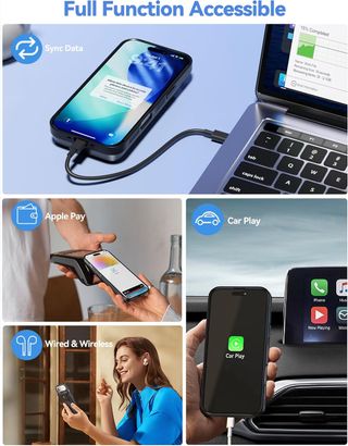 GagaKing Custodia Batteria 9300mAh per iPhone Air 6.5''