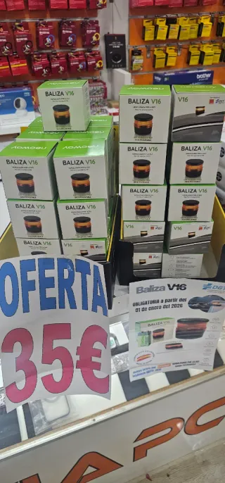 Baliza V16 Homologada DGT Certificada española 100