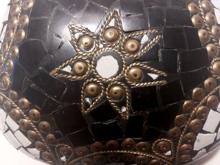 Bolso boho chic de fiesta o noche de mosaico