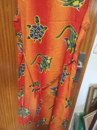 Vestido naranja M/L Blue Madys tortugas