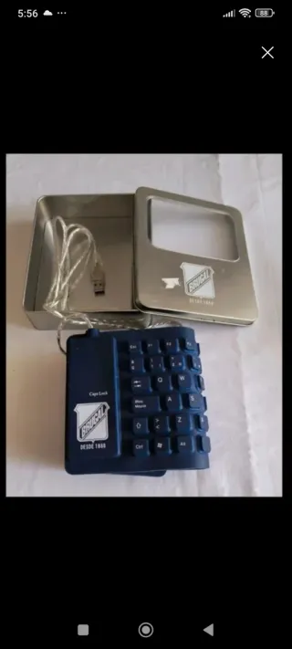 Teclado Portátil de Silicona.Conenexión USB.