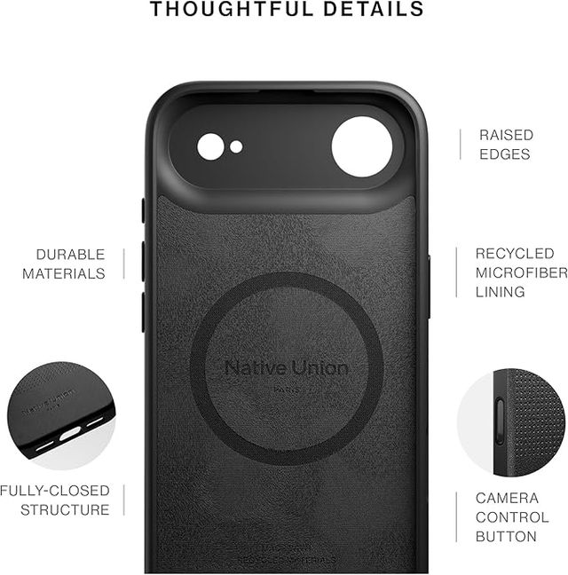 Capa Native Union Active MagSafe para iPhone Air - Preto