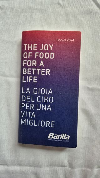 Agenda Barilla Pocket 2024 Dipendenti