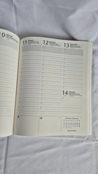 Barilla Agenda da Tavolo Planner 2024 Dipendenti