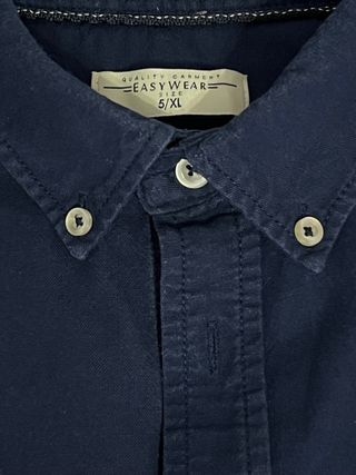 Camisa Easywear Azul Marino Talla XL