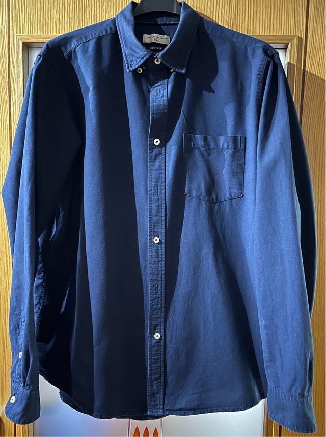 Camisa Easywear Azul Marino Talla XL