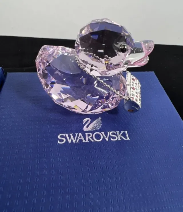 Papera Swarovski rosa Cristallo