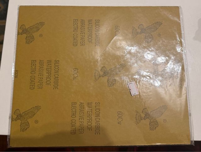 Papel Lija paquete 12 unidades