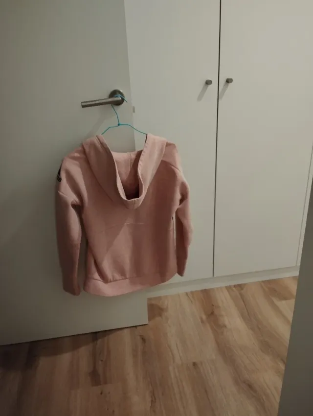 Chaqueta Adidas Rosa con Cremallera