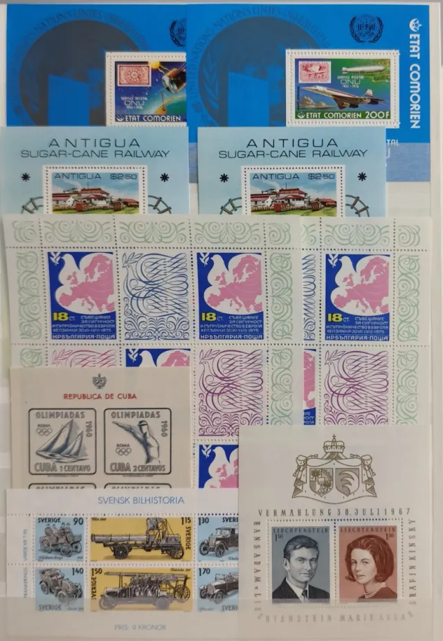 Colección de sellos 3500