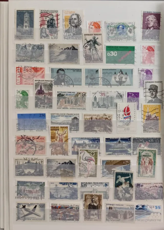 Colección de sellos 3500