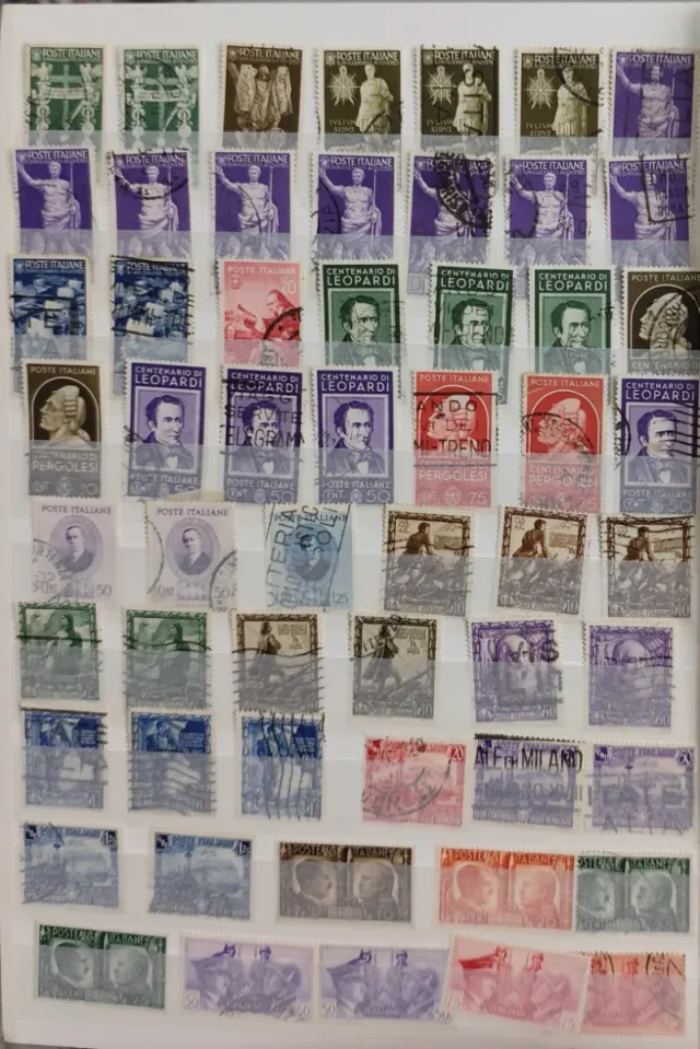 Colección de sellos 3500