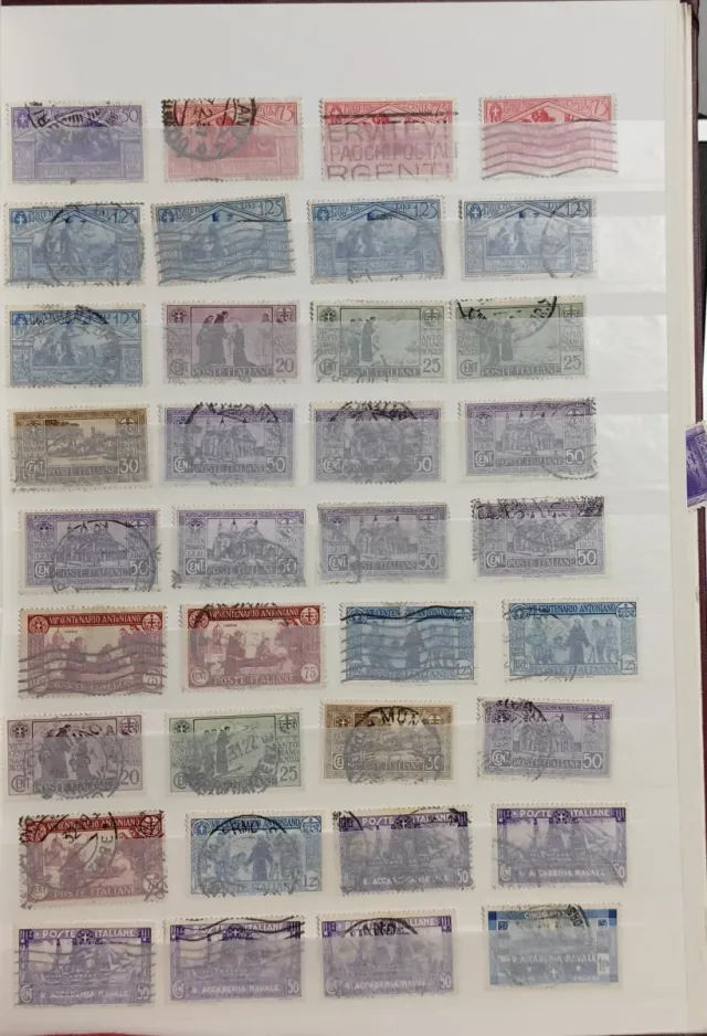 Colección de sellos 3500