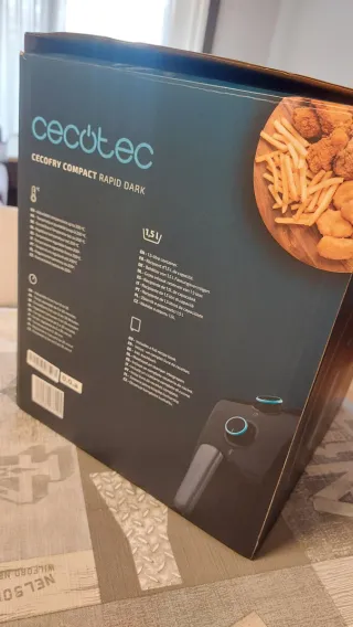 Freidora Cecotec 1.5L Cómo nueva..