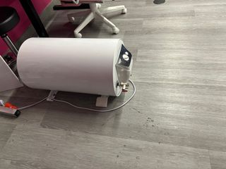 2 Sillas de Oficina Rosas con Ruedas