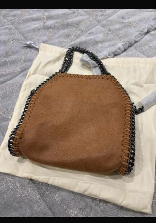 Borsa a tracolla marrone