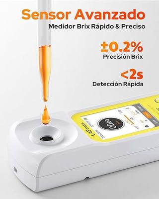 LAFMATE Refratómetro digital Brix con ATC