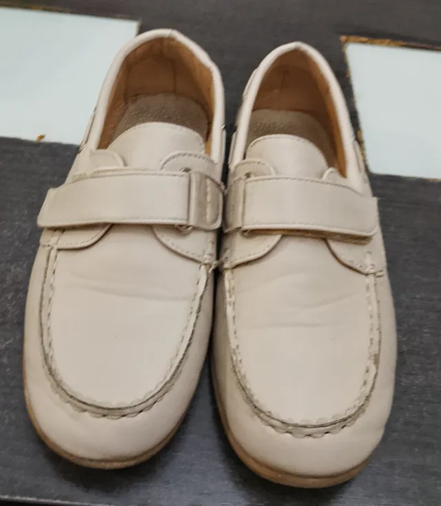 Zapatos comunión niño/niña beige