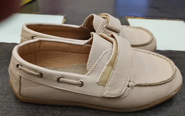 Zapatos comunión niño/niña beige