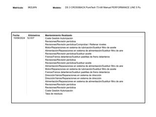 DS DS 3 Performance Line
