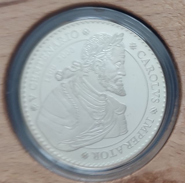 Monedas quinto centenario Carlos V - Plata y Oro