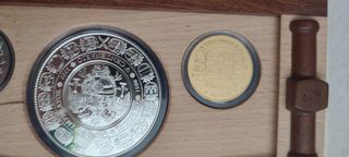 Monedas quinto centenario Carlos V - Plata y Oro