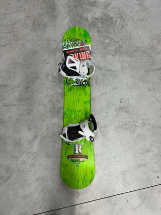 Tabla Snow Ride 152 + Fijaciones Burton Misión