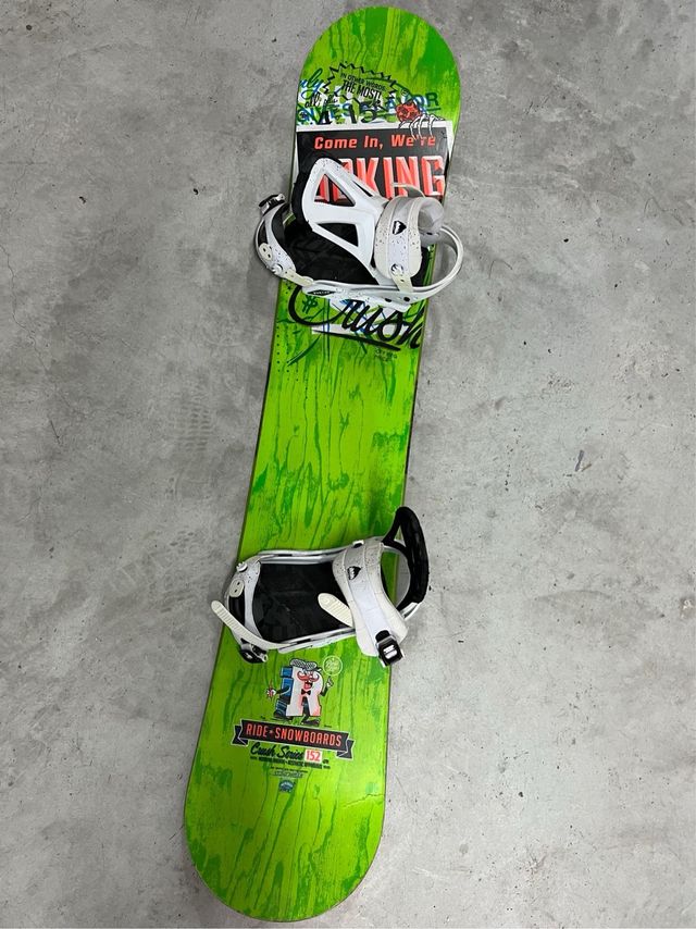 Tabla Snow Ride 152 + Fijaciones Burton Misión