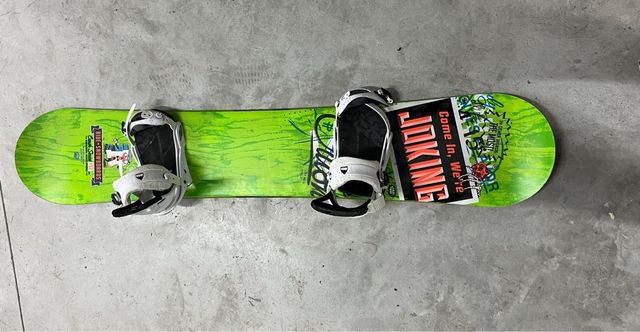 Tabla Snow Ride 152 + Fijaciones Burton Misión