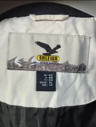 Giacca sci Salewa Recco blu/bianca