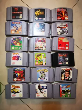 Vendo Nintendo 64