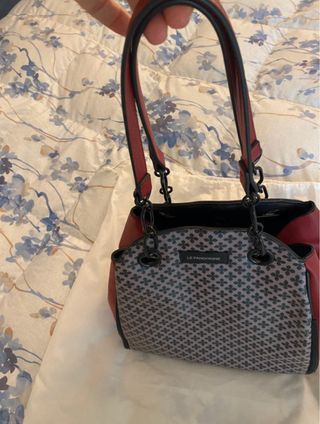 Borsa Le Pandorine nera e rossa