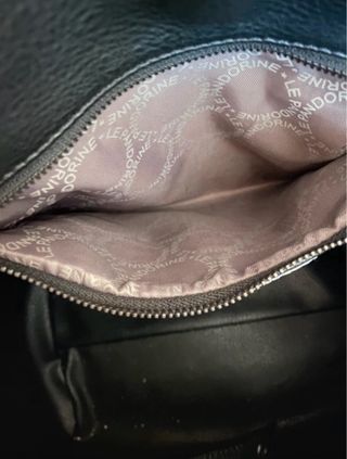 Borsa Le Pandorine nera e rossa